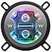 Dissipatore CPU a Liquido Pacific W7 Plus per Socket Intel 1150 / LGA 1151 / LGA 1155 / LGA 1156 / LGA 1200 / LGA 1366 / LGA 2011 / LGA 2011-v3 / LGA 2066 / LGA 775 e Socket AMD M2 / AM2+ / AM3 (AM3+ / AM4 / FM1 / FM2 - Foto miniatura 2