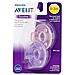 Philips 2 Pack Avent Soothie Ciuccio Colore Rosa Viola 0-3 Mesi - Foto miniatura 1