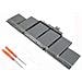 Batteria Per Apple Macbook Pro Retina 15"" Late 2013 - Mid 2014 Built-in - Foto miniatura 1