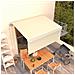 Tenda Sole Retrattile Automatica con Parasole 3,5x2,5 m Crema - Foto miniatura 4
