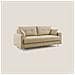 Megan Divano Letto Matrimoniale In Microfibra Smacchiabile T11 Beige - Foto miniatura 2
