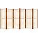 Divisorio A 6 Pannelli Bianco Crema 420x180 Cm - Foto miniatura 4