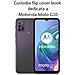 Smart Book Custodia Poket Silicone Flip Cover Case Per Motorola Moto G9 Power Black - Foto miniatura 2