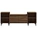 Mobile Tv Rovere Marrone 160x35x55 Cm In Legno Multistrato - Foto miniatura 5