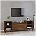 Mobile Tv Rovere Marrone 160x35x55 Cm In Legno Multistrato - Foto miniatura 1