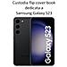 Custodia A Libro Book Case Per Samsung Galaxy S23 S911 Black - Foto miniatura 2