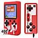 Console Emulatrice 400 Giochi Con Joystick Multigiocatore Modello Sup, Rosso - Foto miniatura 3