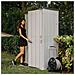 Casetta Capanno Porta Attrezzi In Resina Da Esterno Giardino A 2 Ante Lucchettabili High Stora Way Toomax - Foto miniatura 7