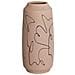 Vaso Da Fiori Sunfish Ceramica Beige Sabbia - Foto miniatura 2