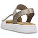 White Casual Open Sandals Sandali Pelle Scarpe Donna Bianco Eu 40, V9161-80 - Foto miniatura 3