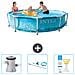 Piscina Fuori Terra - In Giro - 305x305x76 Cm - Blu - Include Accessori Coordinati Cb82 - Foto miniatura 1