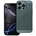 Custodia Back Cover Shell Rigida Antiscivolo Traforata Per Apple Iphone 16 Pro Green - Foto miniatura 1
