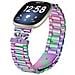 Cinturino Per Orologio Con Corona A Tre Perle Scintillanti Per Fitbit Versa 3/4/sense 2 - Foto miniatura 3