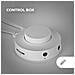 Marsgaming Msrgb2, Bluetooth 5.3 15w, Dsp, Rgb, Total Mesh, Control Box, Jack 3.5mm E Usb, Bianco - Foto miniatura 2