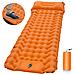 Materassino Gonfiabile Per Campeggio Ed Escursionismo Orange - Foto miniatura 1