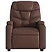 Poltrona Alzapersona Reclinabile Marrone in Similpelle - Foto miniatura 9
