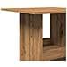 Tavolo Bar Portaoggetti Rovere 60x60x102 cm Legno Multistrato - Foto miniatura 7