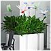 Set Di 4 Decorazioni - Libellule Con Clip - Rosso, Blu, Verde, Giallo - Set Da 4 Pezzi - Foto miniatura 3