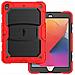 Custodia Per Ipad 9/8/7 10.2"" Con Supporto E Alloggiamento Per Stilo Rosso - Foto miniatura 1