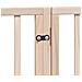 Cancello per Cani Pieghevole 6 Pannelli 300 cm Legno di Pioppo - Foto miniatura 9