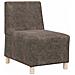 Poltrona Sofa 2 pcs Grigio scuro 55 x 74 x 82 cm - Foto miniatura 4