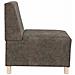 Poltrona Sofa 2 pcs Grigio scuro 55 x 74 x 82 cm - Foto miniatura 6