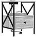 Armadio da Notte 2 pcs Grigio sonoma 41.5 x 40.5 x 55 cm - Foto miniatura 3