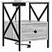 Armadio da Notte 2 pcs Grigio sonoma 41.5 x 40.5 x 55 cm - Foto miniatura 5
