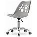 Sedia girevole PRINT grigia dal design ergonomico regolabile - Foto miniatura 3