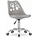 Sedia girevole PRINT grigia dal design ergonomico regolabile - Foto miniatura 1