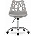 Sedia girevole PRINT grigia dal design ergonomico regolabile - Foto miniatura 2
