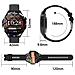 Smartwatch Multifunzionale Con Chiamate Bluetooth, Monitoraggio Della Frequenza Cardiaca E Quadrante Personalizzabile Black - Foto miniatura 5