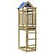 Torre da Gioco Marrone Legno Impregnato Solido - Foto miniatura 1