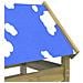 Torre da Gioco Marrone Legno Impregnato Solido - Foto miniatura 4
