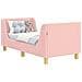 Struttura letto per bambini con testata Rosa 70 x 140 cm - Foto miniatura 3