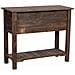Tavolino Da Ingresso In Legno Con 6 Cassetti 105x45,5x82h Cm - Foto miniatura 4