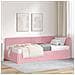 Struttura Letto Angolare con Materasso 2 pcs Grigio Velluto - Foto miniatura 2