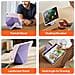Cover per Galaxy Tab A11+ - Pelle /PU, Rosa - Foto miniatura 2