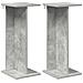 Supporto per piante 2 pcs Grigio Cemento 25 x 25,5 x 60,5 cm - Foto miniatura 1