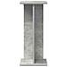 Supporto per piante 2 pcs Grigio Cemento 25 x 25,5 x 60,5 cm - Foto miniatura 6