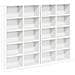 Mobile per CD 2 pz Bianco 65 x 23,5 x 97,5 cm - Foto miniatura 1