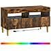 Mobile TV LED Rovere Fumo Legno ingegnerizzato - Foto miniatura 3