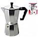 Caffettiera Mokita 12 Tazze In Alluminio - Foto miniatura 1