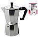 Caffettiera Mokita 12 Tazze In Alluminio - Foto miniatura 3