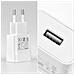 Caricabatterie Adattatore Parete Bianco Originale Hw-050200e01 2 Ampere + Cavo Micro Usb - Foto miniatura 3