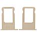 Slot Adattatore Scheda Nano Sim Per Apple Iphone 6 - Oro - Foto miniatura 2