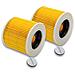 2x Filtro Cartucce Per Aspirapolvere Aspiraliquidi Kärcher A 2554 Me, A 2604, A 2654 Me, A 2656 X Plus, A 2901, A2000 Como 6.414-552.0 - Foto miniatura 1