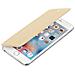 Clear Back, Cover Trasparente Con Sportello Protettivo - Apple Iphone 6 Plus / 6s Plus - Oro - Foto miniatura 3