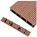 Tappi Per Decking 10 Pz In Plastica Marrone - Foto miniatura 2