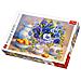 TRF10466 Puzzle da 1000 Pezzi - Bouquet Blu - Foto miniatura 1